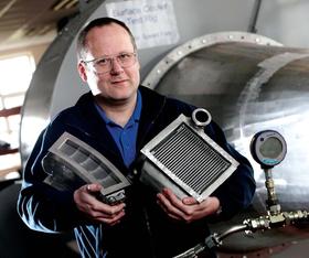 High temperature heat exchanger High temperature heat exchanger
